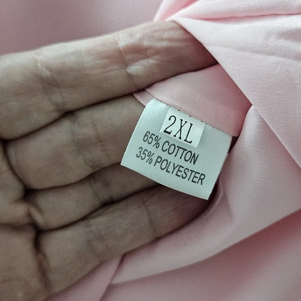 NWOT Pink Baby Pink  Dress with Embellished Sworowski Cristals Neckline - Picture 8 of 8